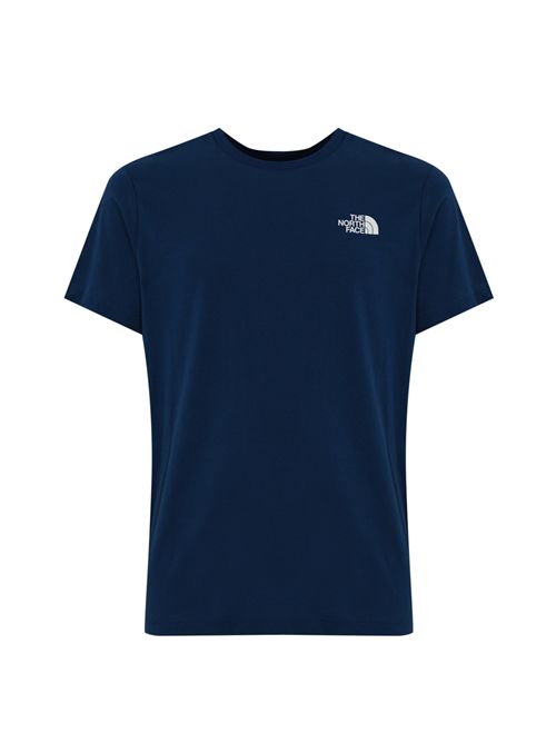 T-shirt Redbox in cotone bianco Blu The North Face | NF0A87NPH4B1